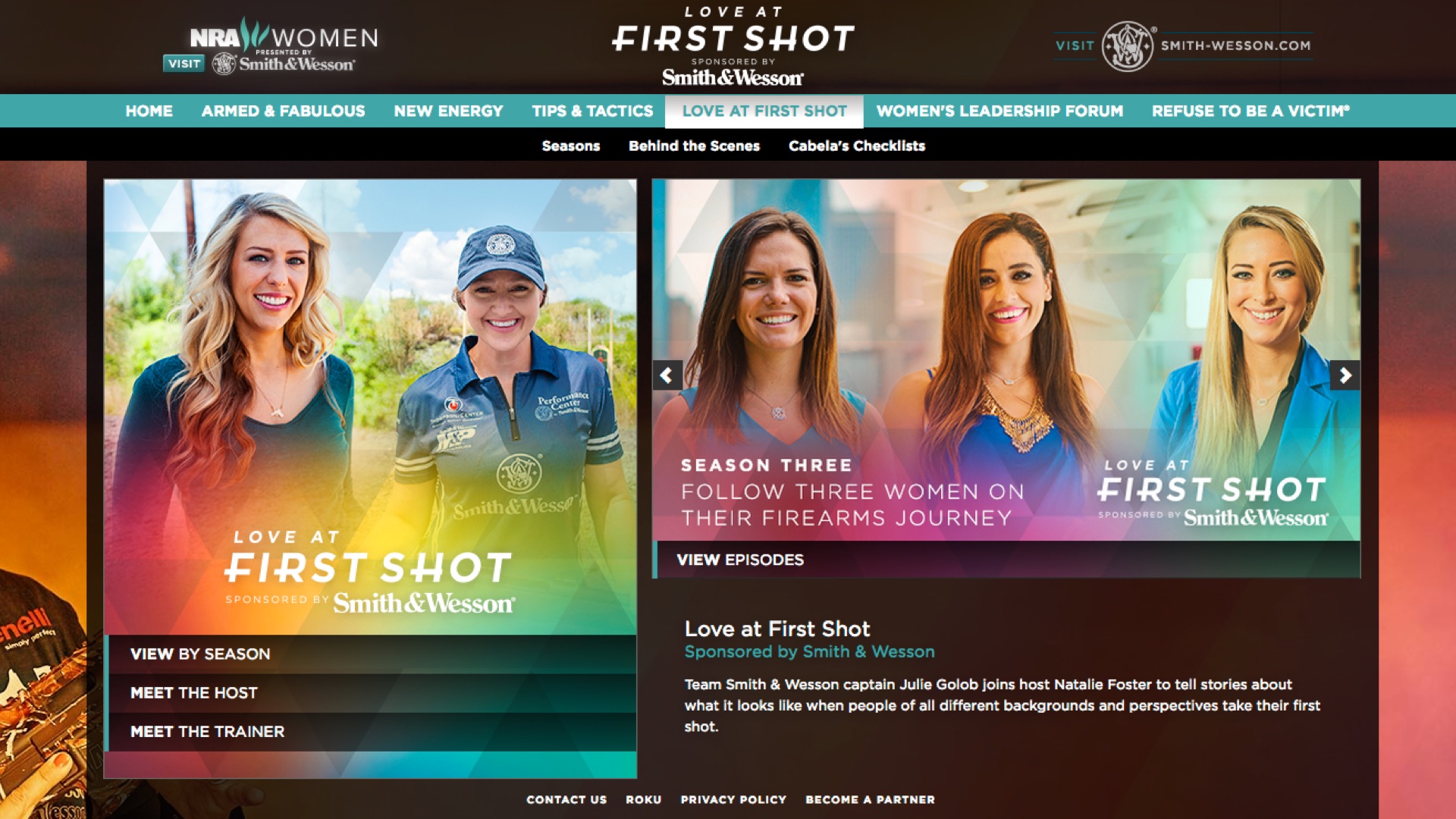 nra women love at first shot